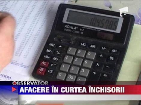 Magazin in curtea inchisorii