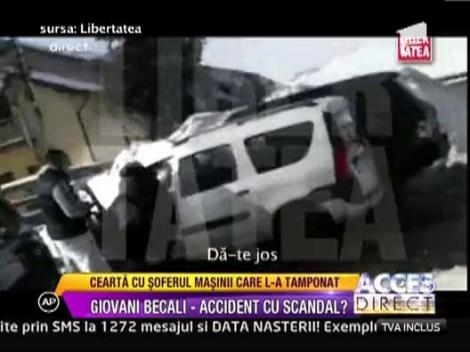 Giovani Becali, accident cu scandal!