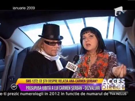 Carmen Serban probeaza rochii de mireasa