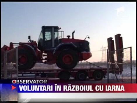 Voluntari in razboiul cu iarna