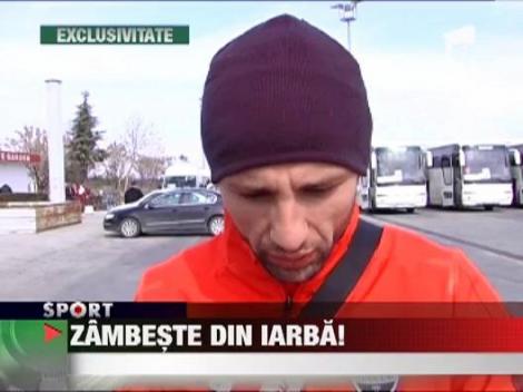 Lucescu senior la primul antrenament al Sahtiorului pe 2012