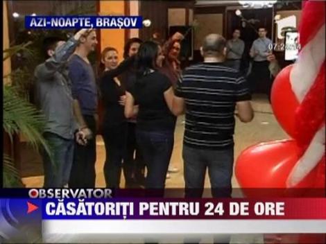 Brasov: Casatorii pentru o zi