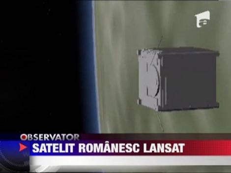 Goliat, primul satelit romanesc, a fost lansat cu succes!