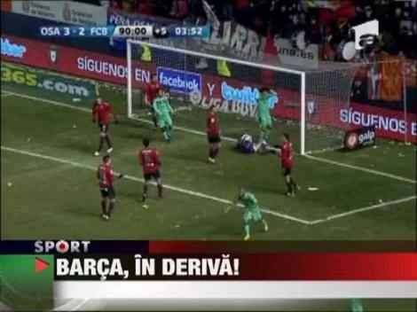 Barcelona poate sa isi ia adio de la titlu in Spania