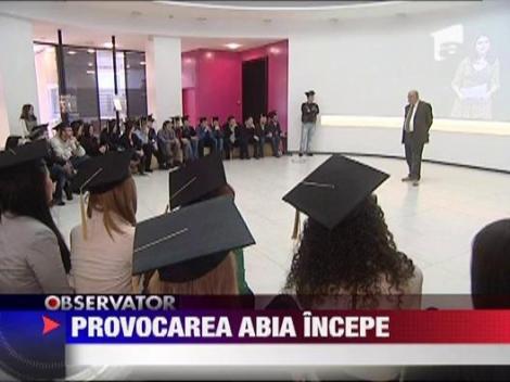 A treia serie de absolventi ai Intact Media Academy