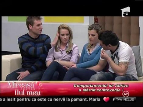 Diana a avut un schimb dur de replici cu Marioara si Adrian!