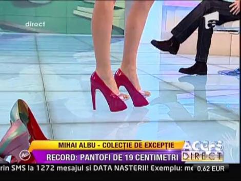 Cei mai inalti pantofi din Romania!