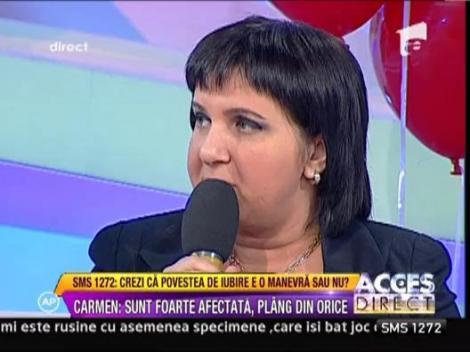 Daniela Gyorfi a intervenit telefonic pentru a-si arata sustinerea fata de Carmen Serban