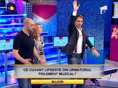 Runda 2: CRBL si sotia lui, Elena, a treia intrebare