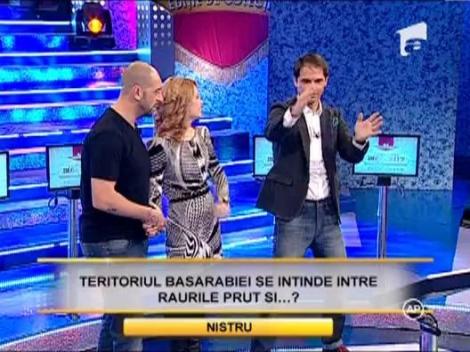 Runda 2: CRBL si sotia lui, Elena, a cincea intrebare