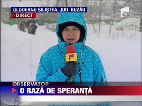 Mircea Badea ii ajuta pe sinistratii din comuna Glodeanu Silistea