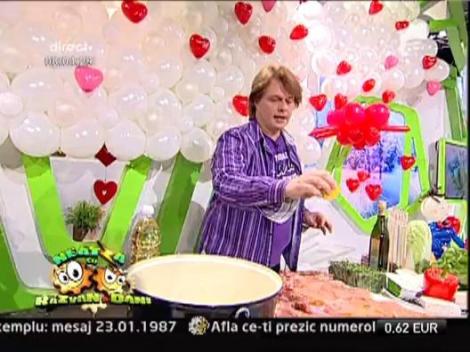 Snitel cu ciuperci a la creme