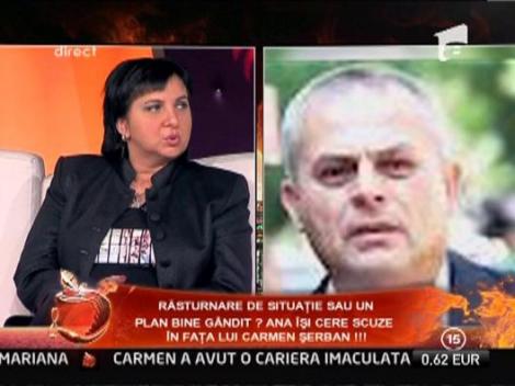 Carmen Serban se intreaba cine este beneficiarul scandalului