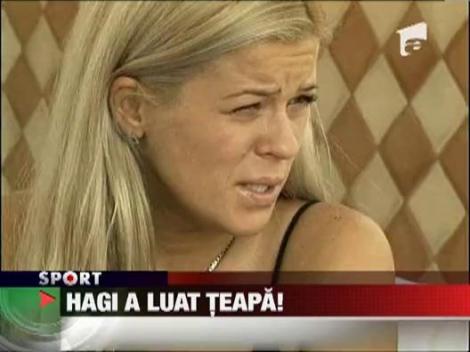 Hagi a luat teapa tocmai de la fosta sotie a lui Sabin Ilie!