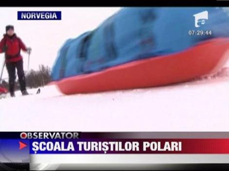 Scoala de supravietuire pentru Polul Nord