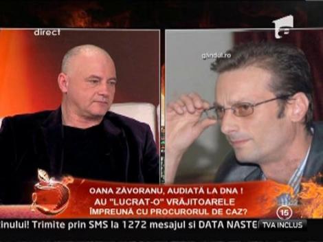 Oana Zavoranu: "Nu ma simt tradata de procurorul acuzat de luare de mita"