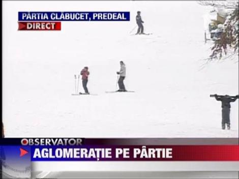 Turistii au dat navala la munte