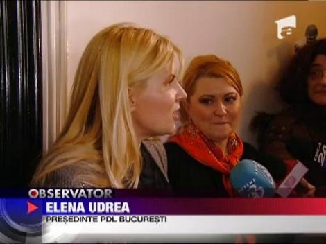 Elena Udrea, donator fara succes
