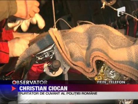 Doi politisti au fost raniti grav exploziile din Sighetul Marmatiei