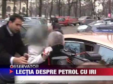 Irinel Columbeanu isi invata fiica in ce domeniu se castiga mai bine!