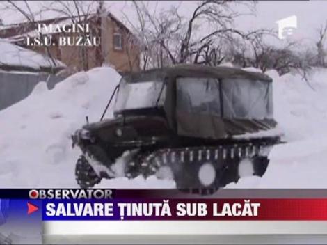 Utilaje care puteau salva vieti in timpul ninsorilor, uitate in garaj