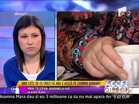 Mama Anei: "Eu mi-am sfatuit fiica sa nu vorbeasca"