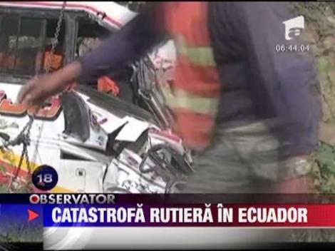 Grav accident de circulatie in Ecuador