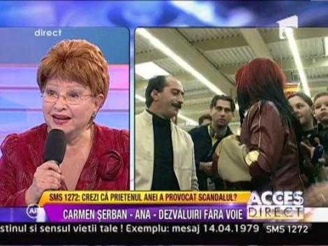 Carmen Serban, aparata de artisti