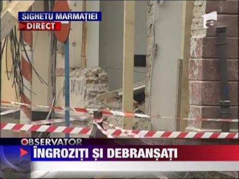 Mai multe locuinte din Sighet sunt si acum debransate de la alimentarea cu gaze