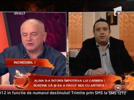 Ana Claudia a intervenit in direct prin telefon