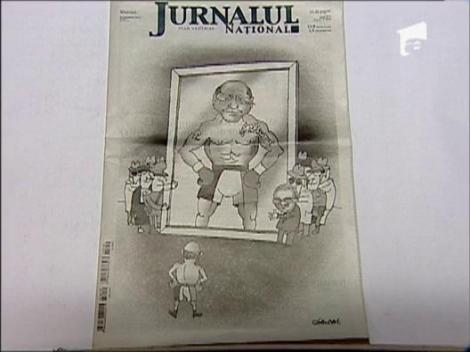 Caricatura geniala cu Traian Basescu