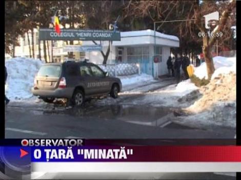Bibliotecara ranita dupa explozia unui convector cu gaze