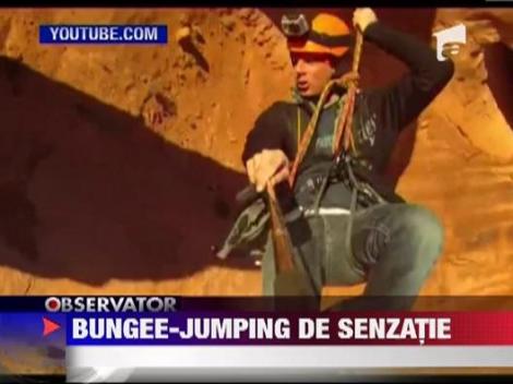 Bungee-jumping de senzatie