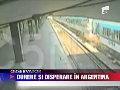 IMAGINI SOCANTE! Argentina este in doliu