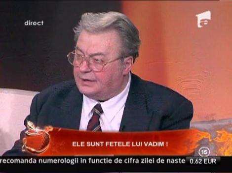 Fetele lui Vadim nu au fost deranjate de razboaiele tatalui lor