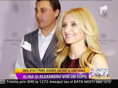 Alina Sorescu si Alexandru Ciucu lucreaza de zor la un copil