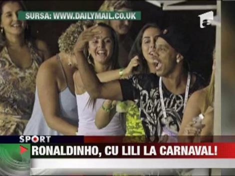 Ronaldinho si romanca Lili s-au distrat la Rio