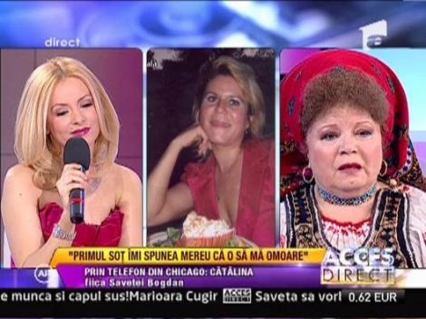 Fiica Savetei Bogdan si-a rugat mama sa divorteze