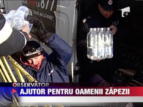 Ajutor pentru oamenii zapezii