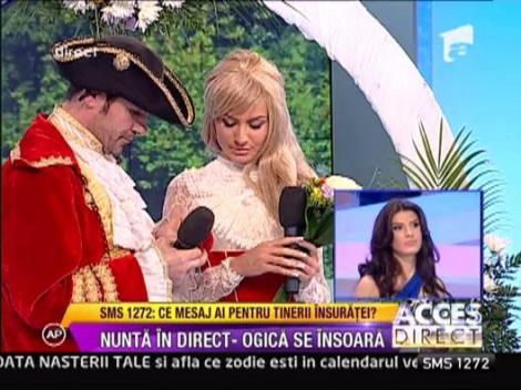 Nunta in direct! Stelian Ogica se casatoreste in platoul emisiunii Acces Direct