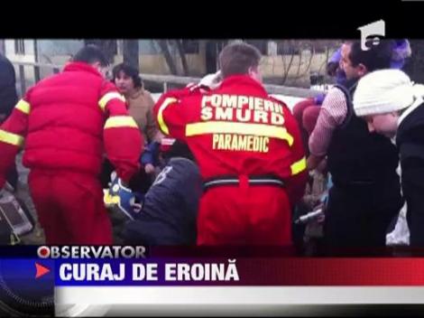 O invatatoare din Mures, eroina