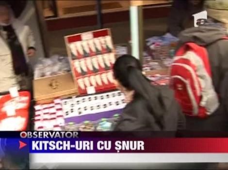 Kitsch-uri cu snur de martisor