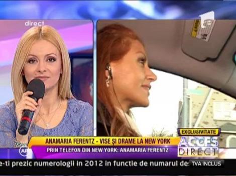 Anamaria Ferentz, in direct prin telefon