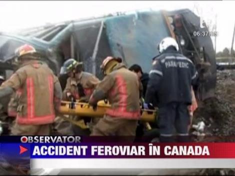 Accident feroviar in Canada