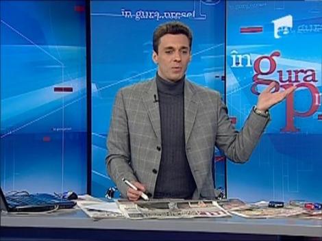 Mircea Badea rade de afisul in care apare Sebastian Lazaroiu