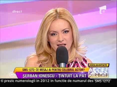 Serban Ionescu, prin telefon