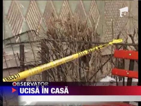 Batrana ucisa in casa