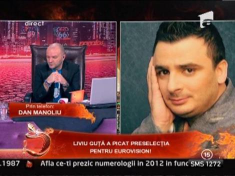 Liviu Guta a picat preselectia pentru Eurovision! Sustine ca a fost discriminat!
