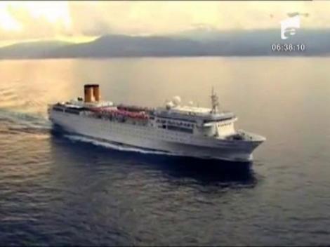 Inca o nava de croaziera Costa Concordia naufragiata