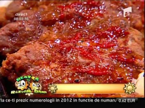 Coaste marinate la cuptor